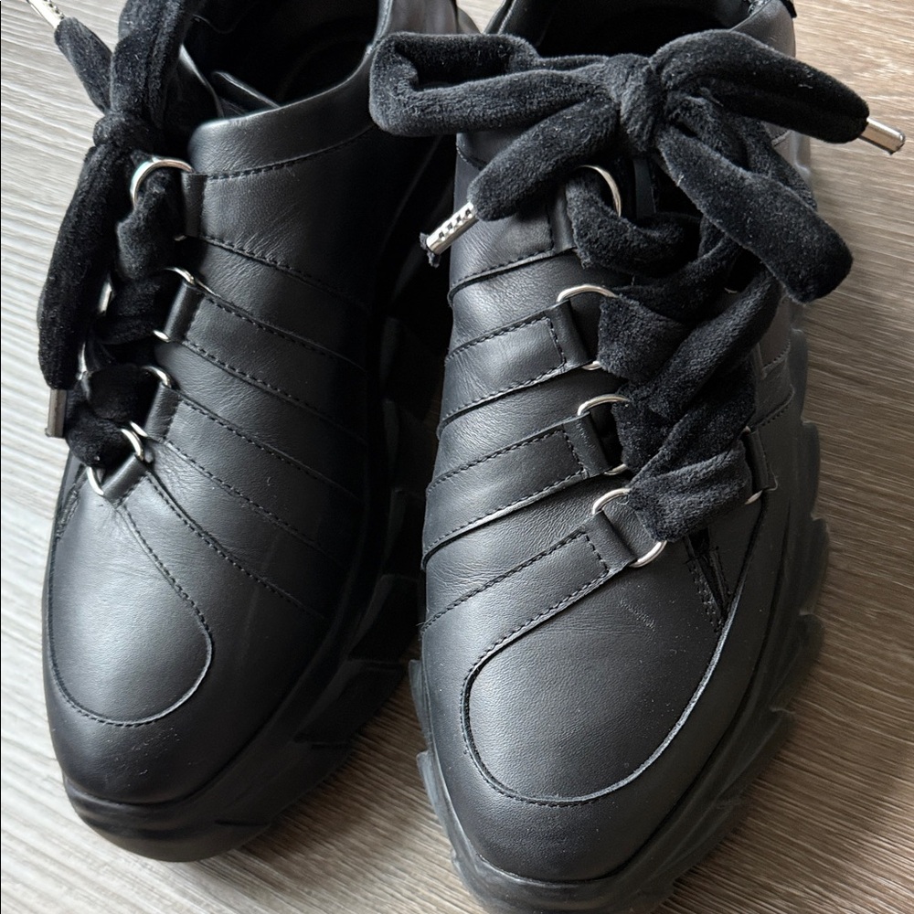 AGL Black Blondie Ring Sneakers - Picture 7 of 9